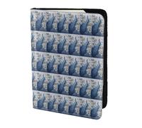 HKHLHLH Beautiful Peacock Printing 5.5 Inch Passport Holder Case with Document Credit Card Organizer for Travel