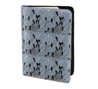 HKHLHLH Black Crow Birds Printing 5.5 Inch Passport Holder Case with Document Credit Card Organizer for Travel
