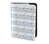 HKHLHLH Fish in Water Printing 5.5 Inch Passport Holder Case with Document Credit Card Organizer for Travel