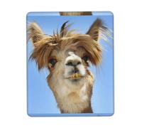 HKHLHLH Funny Alpaca Llama Mouse Pad With Stitched Edge, Computer Mouse Mat With Non-Slip Rubber Base, Mouse Pads For Laptop