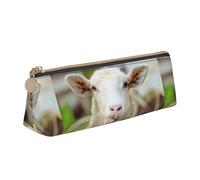HKHLHLH Funny Naughty Sheep Tongue Cute Animal Boys Girls Pencil Case for Kids,Multi-Function Pencils Pouch Pen Box for School Work Travel