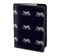 HKHLHLH Gaming Controller Pattern Printing 5.5 Inch Passport Holder Case with Document Credit Card Organizer for Travel