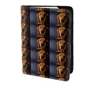 HKHLHLH Golden Retriever1 Printing 5.5 Inch Passport Holder Case with Document Credit Card Organizer for Travel