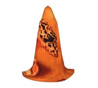 HKHLHLH Leopard Little Gecko Witch Vampire Wizard Costume Hooded Cape For Teens Masquerade Ball Halloween Party Cosplay