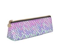 HKHLHLH Mermaid Scale Boys Girls Pencil Case for Kids,Multi-Function Pencils Pouch Pen Box for School Work Travel