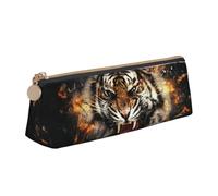 HKHLHLH Roaring Tiger Boys Girls Pencil Case for Kids,Multi-Function Pencils Pouch Pen Box for School Work Travel