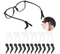 HKIDEE Eyeglass Ear Grip, Anti - Slip Comfortable Silicone Elastic Eyeglasses Retainers For Sunglasses Reading Glasses Eyewear, Sport Eyeglass Strap, 12 Pairs