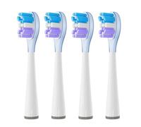 HKIEYDk 4 Pcs Replacement Brush Heads Compatible with usmile Electric Toothbrush Head Copper Shock-Absorbing(Green)(Purple)
