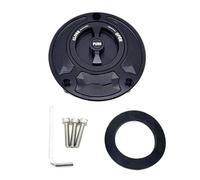 HKIEYDk Gas Fuel Tank Cap for YA&MAHA YZF R1 R3 R6 R7 R25 R125 2010-2023 Keyless Motorcycle Fuel Gas Tank Cap Petrol Locking Fuel Cap(Red)(Black)