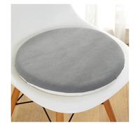 HKJGNH Memory Foam Round Anti-slip Seat Cushion 12X12in/14X14in/16x16in/18x18in/20x20in Round Stool Cushion, Circle Chair Pad with Removable Cover for Dining Kitchen Bar Chairs(U1,20in/50cm)