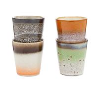 HKliving Ristretto Mugs - Set of 4 Good Vibes
