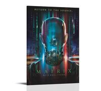 HKLOPUY Sci-fi Movie The Matrix Resurrections Poster Decorative Painting Canvas Wall Posters And Art Picture Print Modern Family Bedroom Decor Posters 08x12inch(20x30cm)