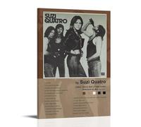 HKLOPUY Suzi Quatro Album Suzi Quatro Minimalism Poster Decorative Painting Canvas Wall Posters And Art Picture Print Modern Family Bedroom Decor Posters 08x12inch(20x30cm)