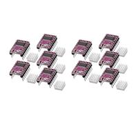 Hklshyd 10Pcs Stepper Motor Driver Board StepStick DRV8825 Stepping Driver Controller Step Engine Module Radiator Heat Sink