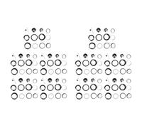 Hklshyd 10X Full Speed Ahead Hammer Threadless Heavy Duty Bicycle Headset 44MM