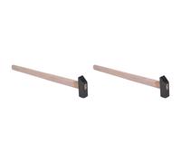 Hklshyd 2pcs 13Mm Head Dia Goldsmith Hammer for Jewelry Making Watch Hobby Craft Tool Hammer Jewelry Repair Tool,13Mm
