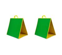 Hklshyd 2pcs 17 Inch Double Sided Standing Teaching Board Felt Animals Story Teller Display Telling Toys,A