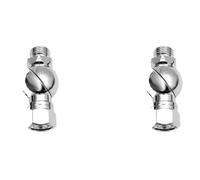 Hklshyd 2X 360 Degree Swivel Hose Adapter for 2Nd Stage Scuba Diving Regulator Connector Dive Accessories
