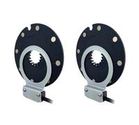 Hklshyd 2X Electric Bike Magnetic Power Sensor 36/48V Pedal Assist Sensor F-8C Magnets Dual Hall Sensors PAS System Ebike Parts