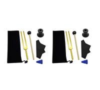 Hklshyd 2X F 285 HZ Tuning Fork Set,Tuning Fork for Healing Chakra,Sound Therapy,Keep Body,Mind and Spirit in Perfect Harmony