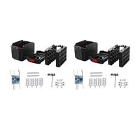 Hklshyd 2X for -Battery Case Storage Box Shell PCB Charging Board for -Battery Case Power Tool Accessories,20 Cores