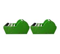 Hklshyd 2X Water Activated Gummed Kraft Paper Tape Packaging Dispenser Green Kraft Paper Tape Cutter for Box Sealing