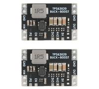 Hklshyd 2X XL63020 TPS63020 Lithium Battery USB Automatic Boost Buck Step Up Down Module Microcontroller Power Low Ripple 4.2V