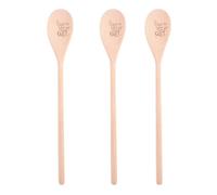 Hklshyd 3x Funny Spoons,Bout to Stir Up Some Shit Engraved Funny Wooden Spoon, Wooden Spoon