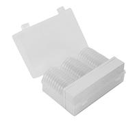 Hklshyd 46 mm Coin Capsules Holder and Protect Gasket Coin Holder Case Box for Coin Collection Supplies (8 Sizes, 30 Pieces)