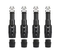 Hklshyd 4Pc 0.350RH Golf Shaft Sleeve Adapter for Rogue X2Hot Flash 815 816 Driver Tip