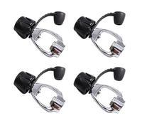 Hklshyd 4X 300Bar 4500Psi DIN to Yoke Regulator Adapter Scuba Diving Tank High Pressure Filling Valve Din Station with Dust Cap