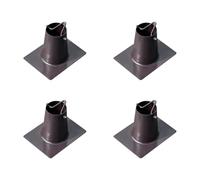 Hklshyd 4X Rain Chain Gutter High-Quality Arched Rain Chain Gutter Adapter for Rainwater Pipe Outlet
