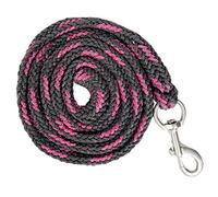 HKM 10025 halter set stars, halter and cord, carabiner Clasp, grey/pink, pony