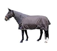 HKM 10390 Outdoor Blanket with Removable Neck 200 g Filling Brown 165 cm