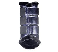 HKM 10838 Metallic Dressage Gaiters Teddy Lining