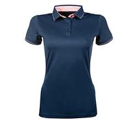 Hkm 11319 Classico Polo Shirt Riding Shirt Women's T-Shirt, Dark Blue, XS