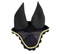 HKM 3387 Fly Cover, Insect Protection, Fly Protection, Ear Protection, Black/Gold, Pony