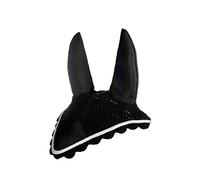 HKM 3387 Fly Cover, Insect Protection, Fly Protection, Ear Protection, Black/Silver, Pony