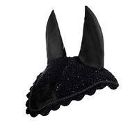 HKM 3387 Fly Cover, Insect Protection, Fly Protection, Ear Protection, Black, Warmblood