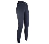 HKM 4057052111501 Adult Reit-LG Basic Silicone Knee Pad Dark Blue 18