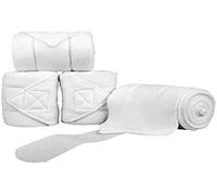 HKM 51211200 Polar Fleece Bandages, M, White
