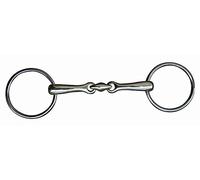 HKM 540641 Double Jointed Snaffle Bit Stainless Steel 14mm L