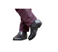 HKM 8024 Jodhpur Boots, Rubber PVC Boots, Warm Lining, Black, UK Size 7