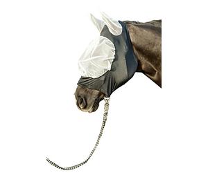 HKM 81281291 Fly Protection Mask Extra Soft and Elastic S White/Black