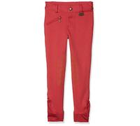 Hkm 9064 Penny Easy Girls' Jodhpurs, Knee Patch, Red/Red, 38