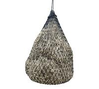 HKM 9170 Professional Hay Net, Mesh Size Approx. 6 x 6 cm, Feeding Net, Black