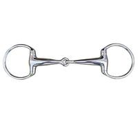 HKM 9872 Solid Stainless Steel Eggbutt Bit 18mm