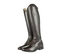 HKM Adult 3997 Valencia Riding Boots, Leather Riding Boots, Long Length/Tight Width, Sizes EU 36-46 / UK 4-12, 9100 Black, 41 / UK 7