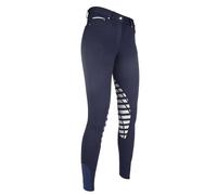 Hkm Adult Jodhpurs Soft Silicone Knee Patches 9500 Trousers, 9500 Grey, 44
