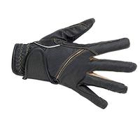 HKM Adults' Riding Gloves Fashion-9117 Black/Sand8, 9117 Black/Sand, 8, HKM 4057052181245